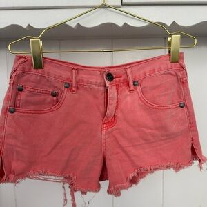 Free people Babypink shorts size 26